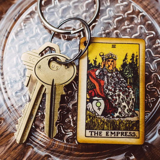The Empress Tarot Keychain