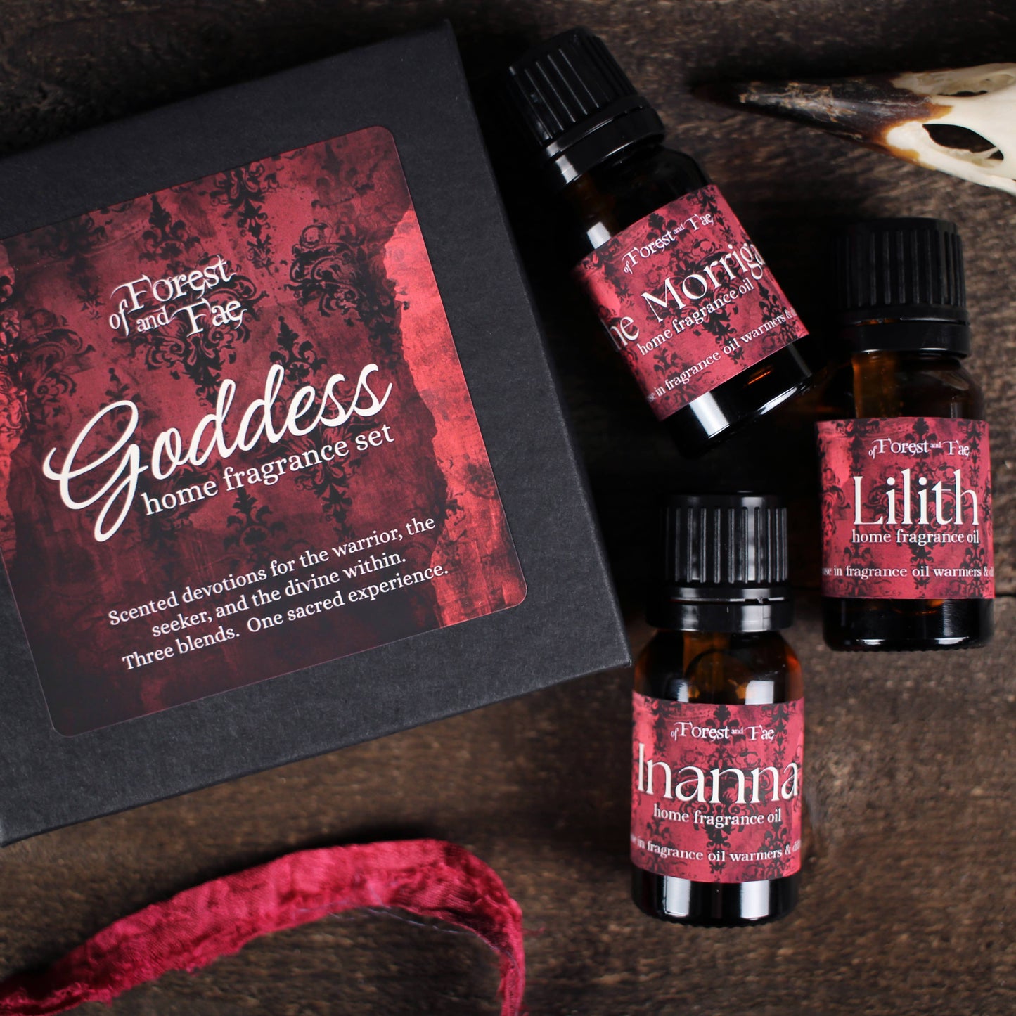 Goddess • 3 Witchy Home Fragrance Oils for Diffusers