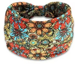 Boho Design Headband | Soft Stretchy Hair Accessory