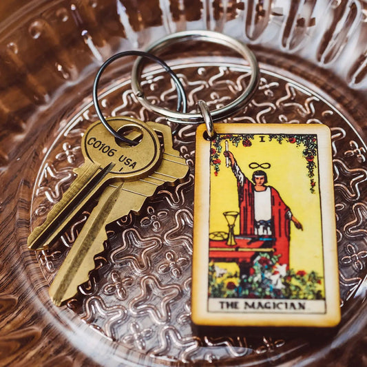 The Magician Tarot Keychain