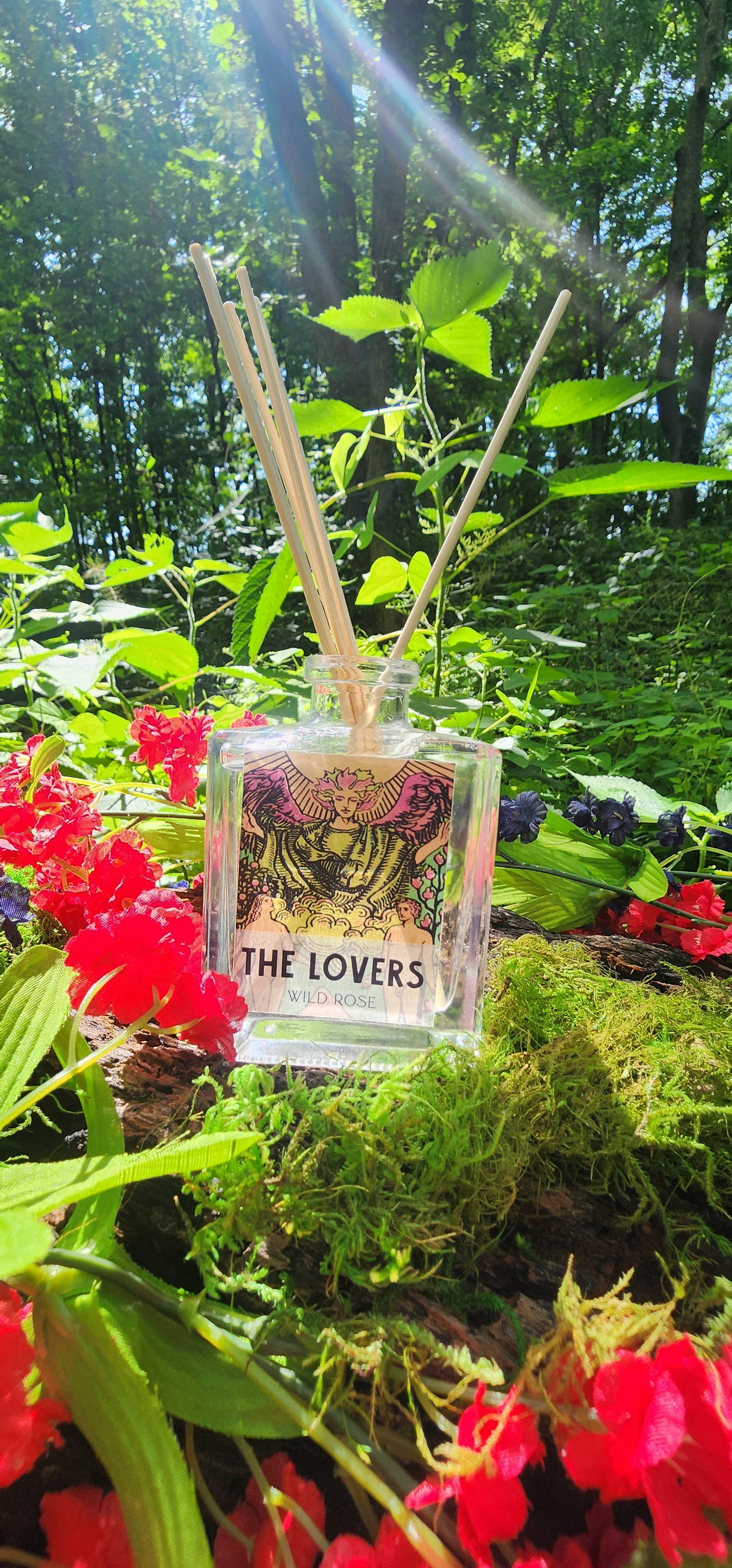 The Lovers Tarot Card Home Reed Diffuser